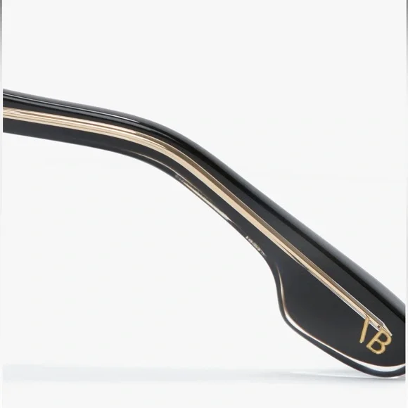 VICTORIA BECKHAM NEW Soft Square Frame Sunglasses In Black VB72S - Picture 5 of 7